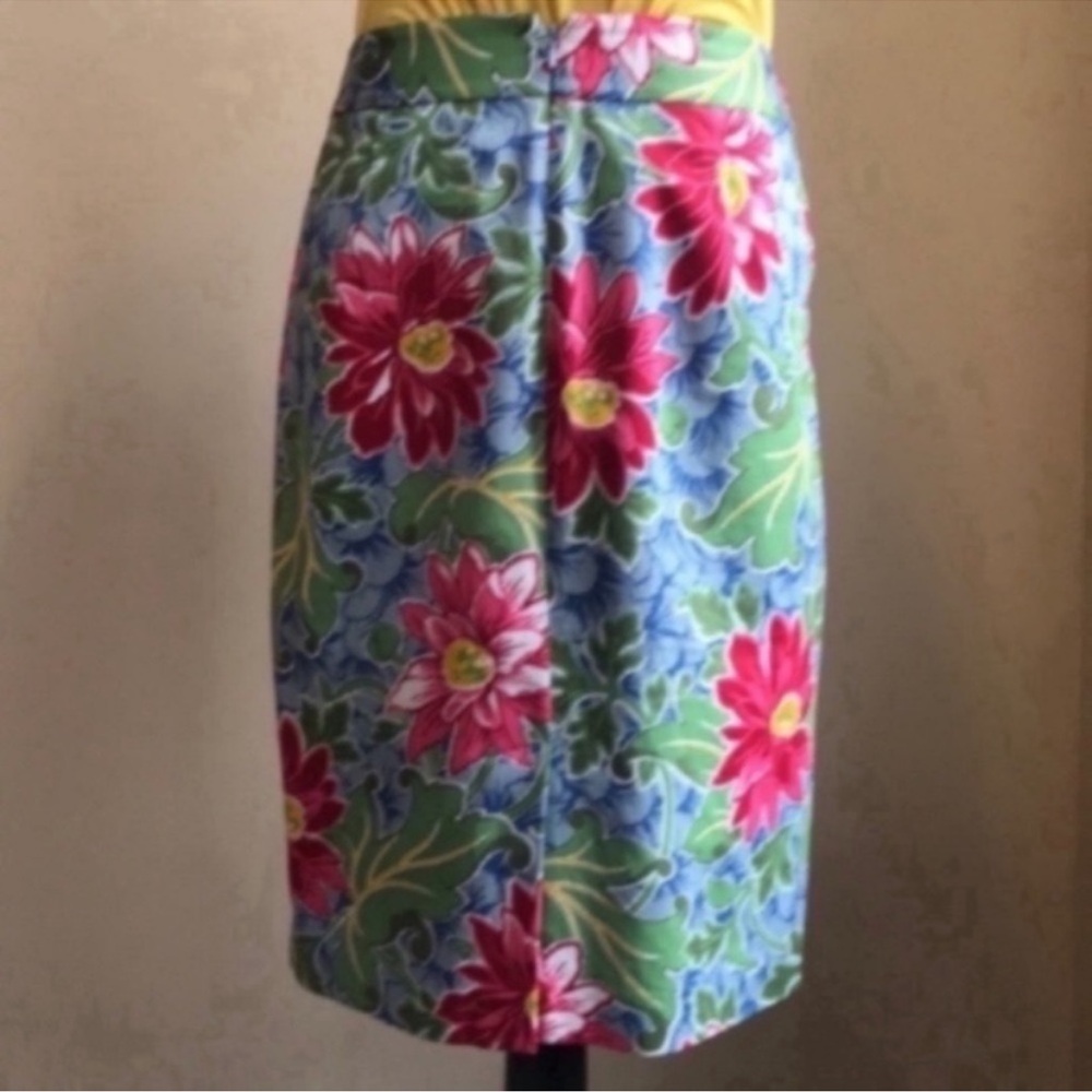 Floral Print Women's Skirt - Multicolor - Picture 3 of 4